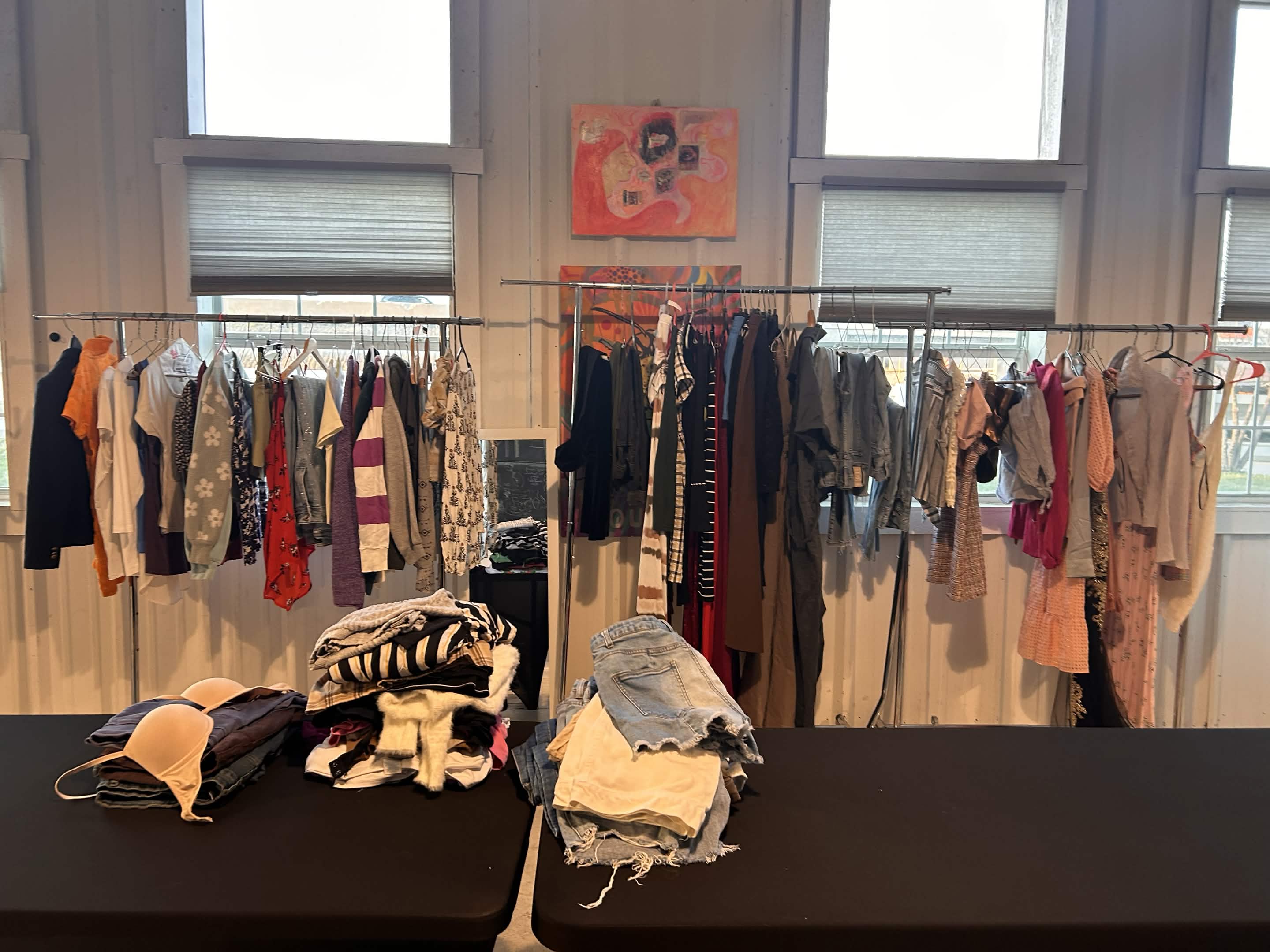 DSA DONATES CLOTHING TO FINN'S PLACE FOR INTERNATIONAL WOMEN'S DAY