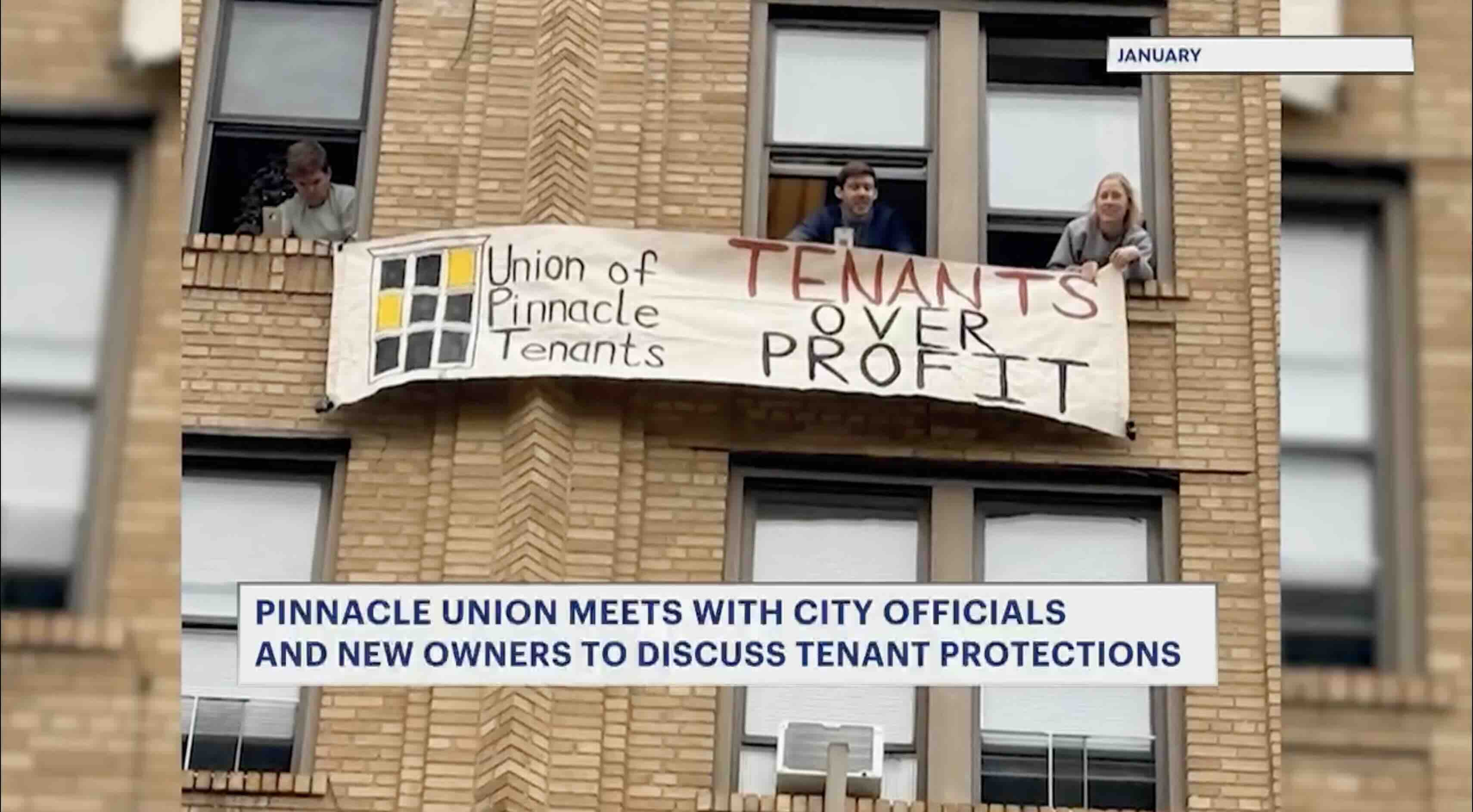 <p class=""><strong>Pinnacle Tenants Union sits down with new ownership and mayor's office to negotiate for better living conditions</strong></p><p class=""><em>10 April 2026</em></p>