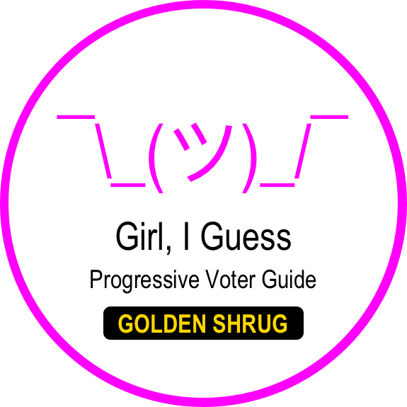 <p class="">Girl, I Guess - Golden Shrug</p>