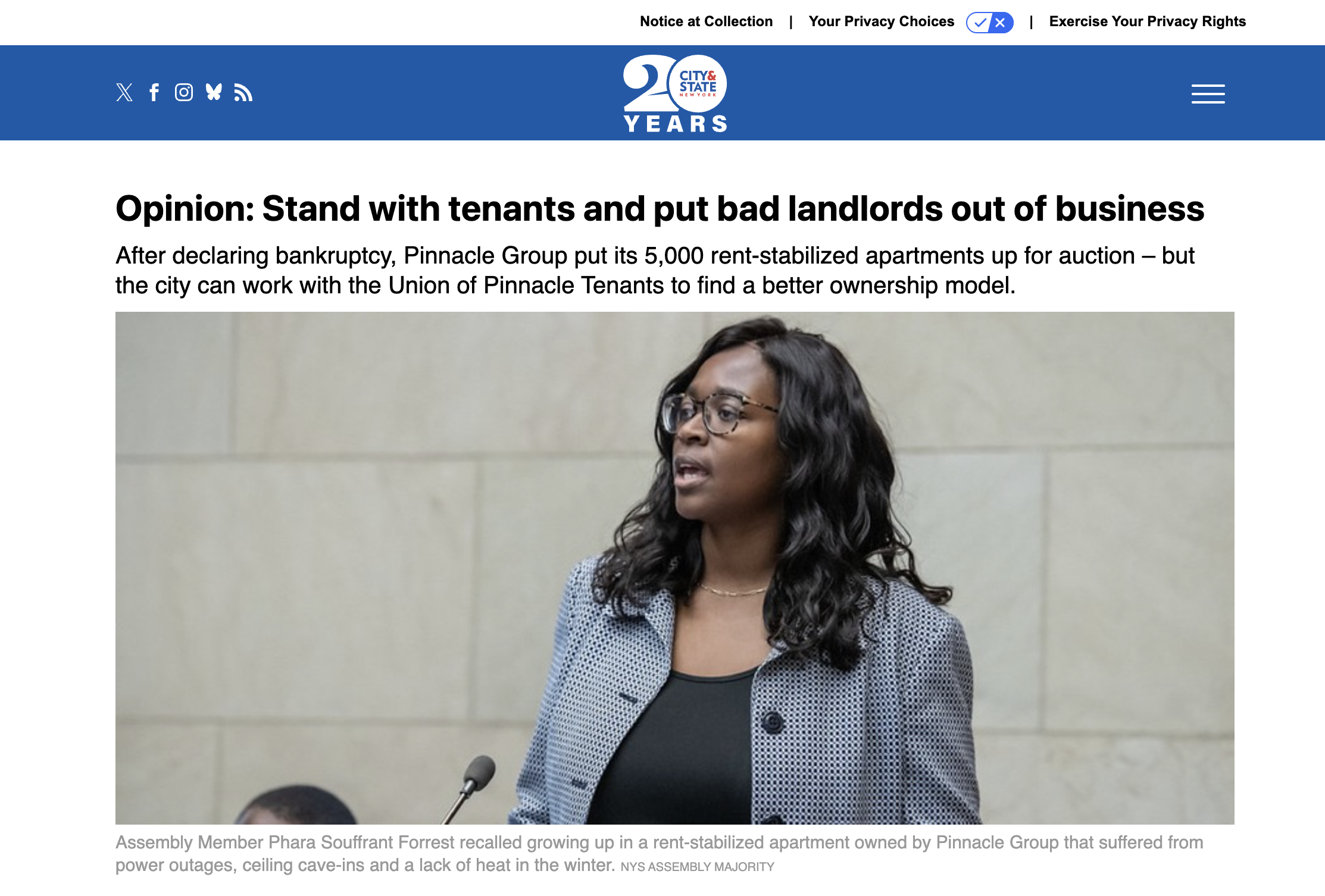 <p class="">Phara Souffrant Forest: Stand with tenants and put bad landlords out of business</p>