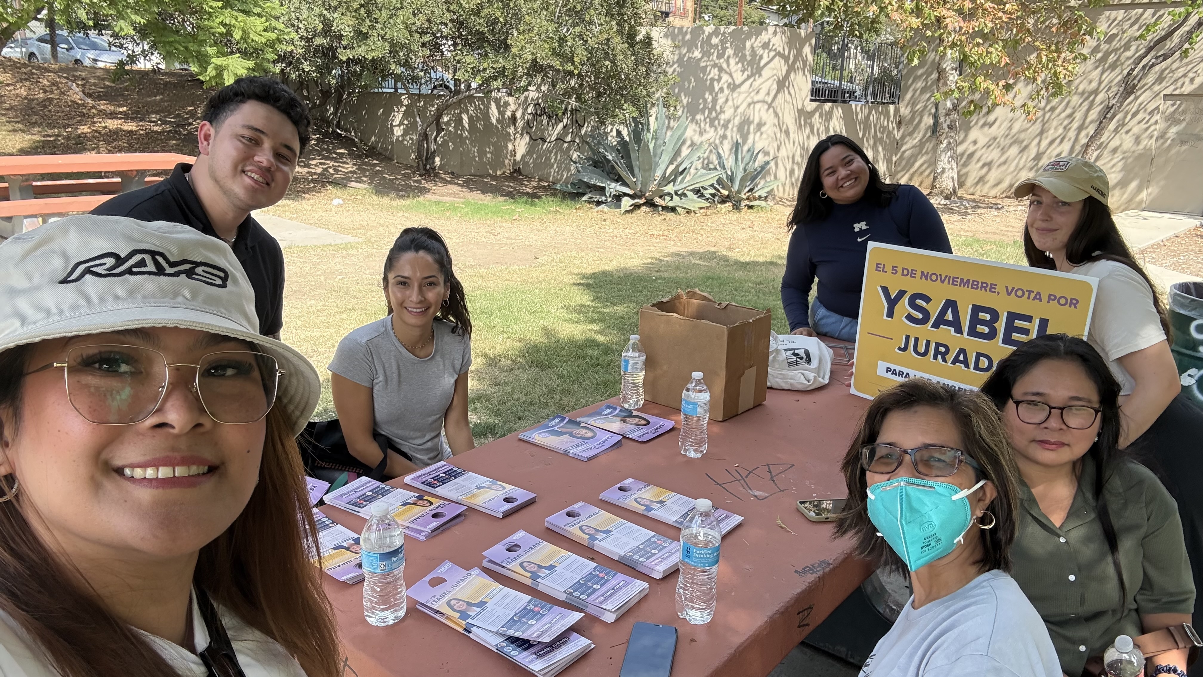 <p class="">Ysabel Jurado for LA City Council Door knocking - 2024</p>