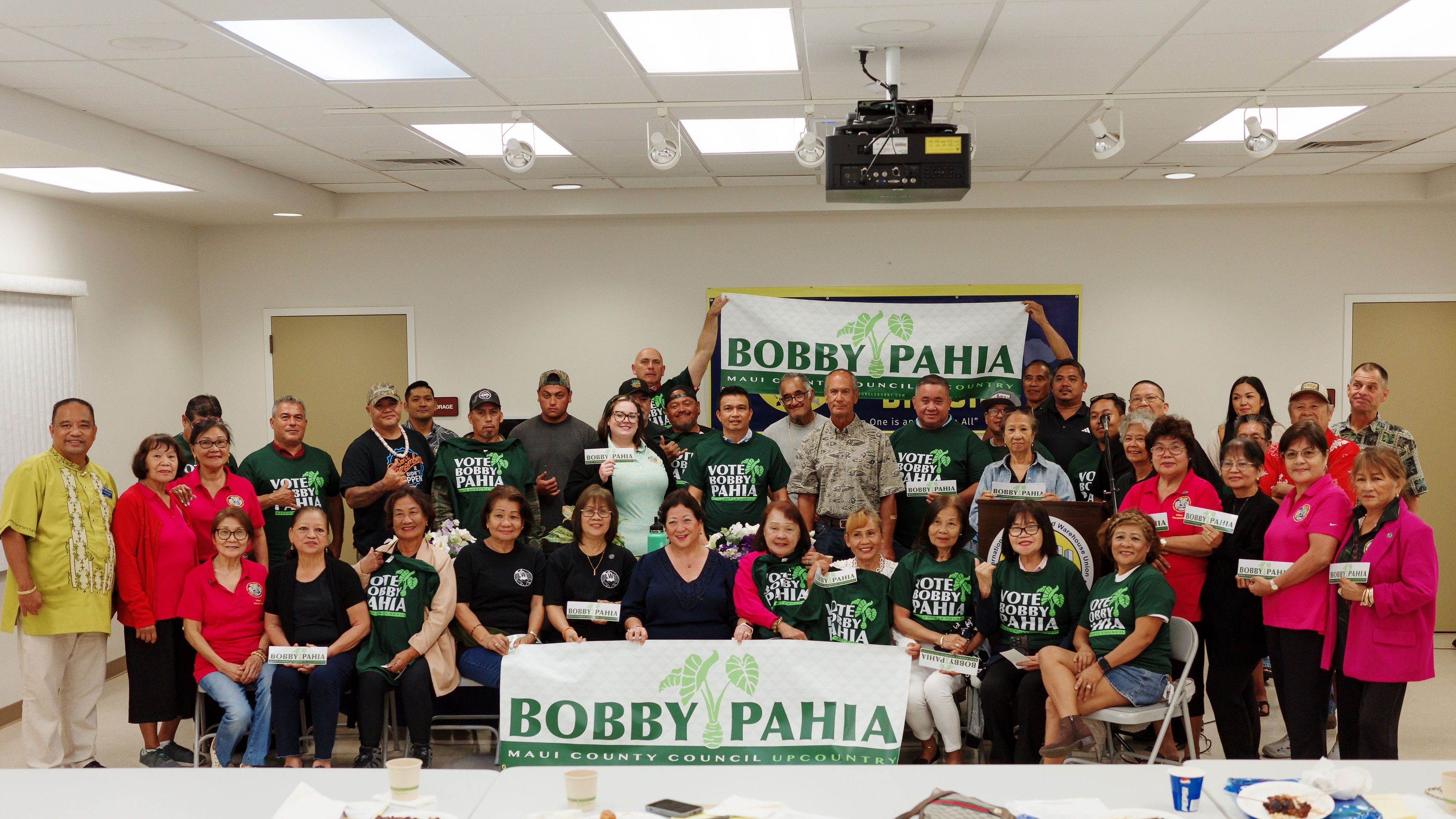 ILWU Local 142 Endorses Bobby Pahia for Maui County Council