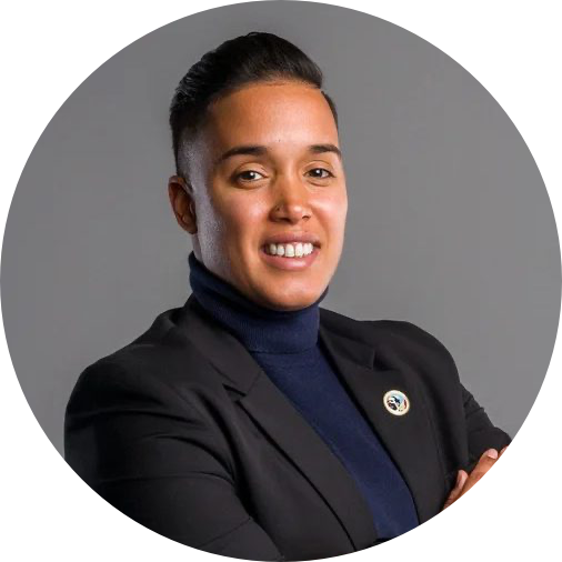 <p class="">Alderperson Jessie Fuentes</p>