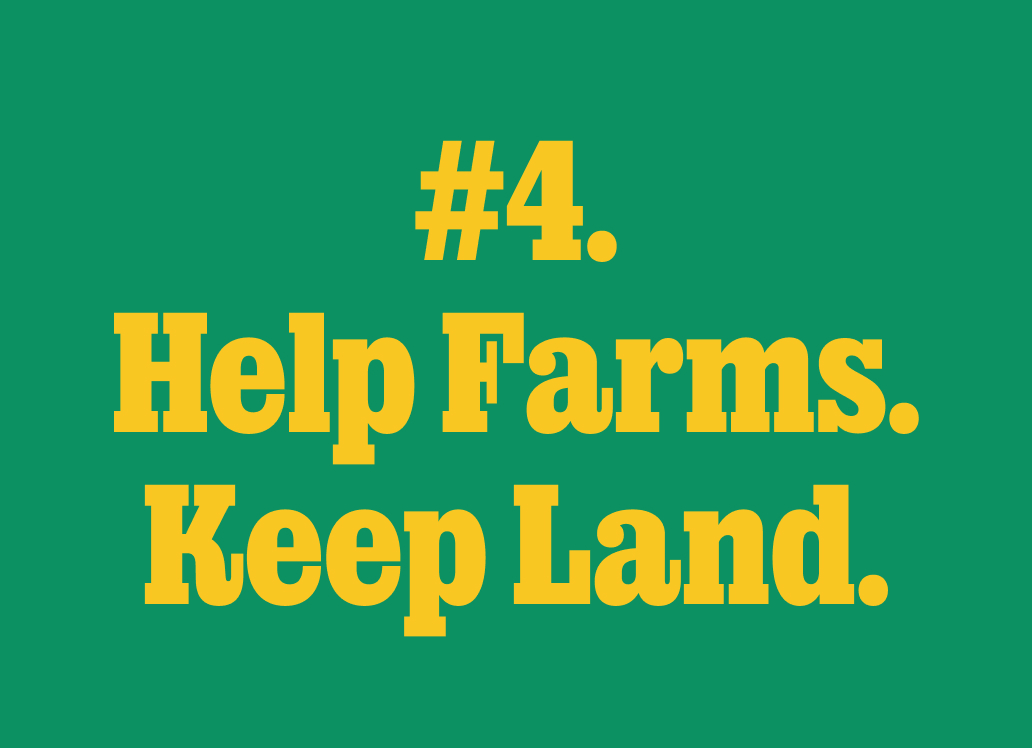 <h3><span style="color: rgb(0, 0, 0)">Support Our Farmers and Natural Resources</span></h3>