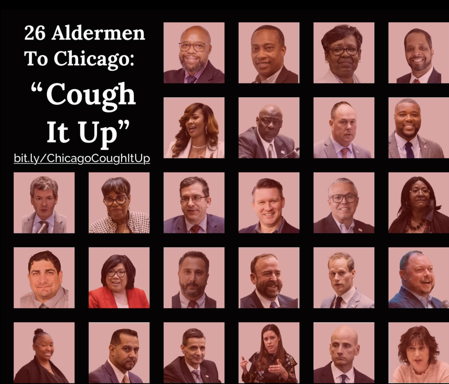 26 Alders to Chicago: Cough It Up - 33rd Ward Working Families, image size:1722x1472