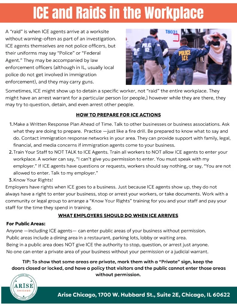 <p class="">How to prepare for ICE in the workplace: employees and employers</p>