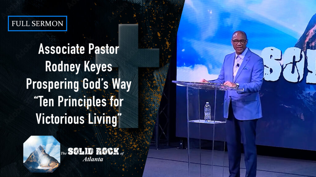 Prospering God’s Way “Ten Principles for Victorious Living”