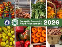 Cover of the SCFA 2026 report featuring a variety of fresh vegetables laid out under a green banner. 