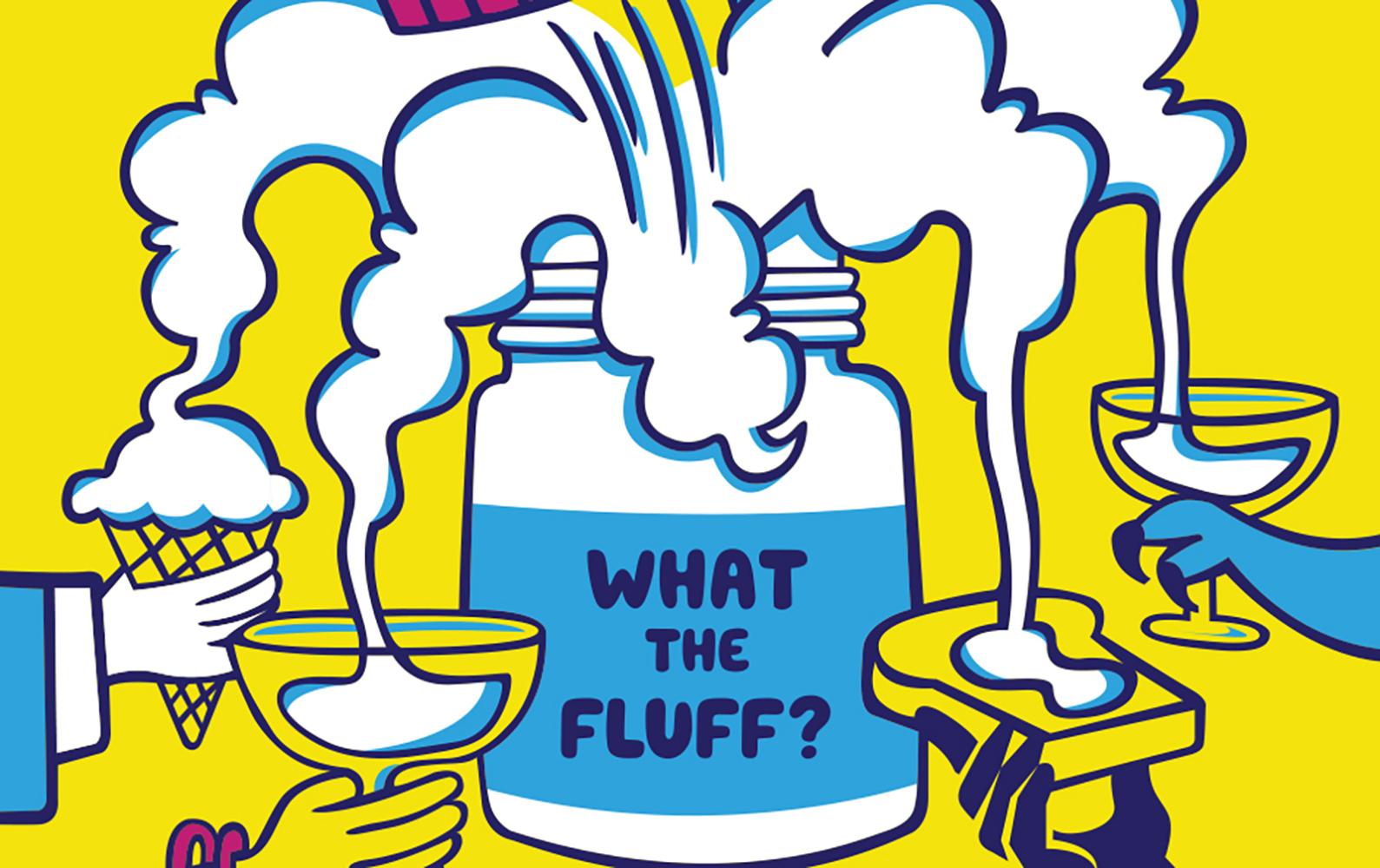 "What the Fluff" logo for 2026. 