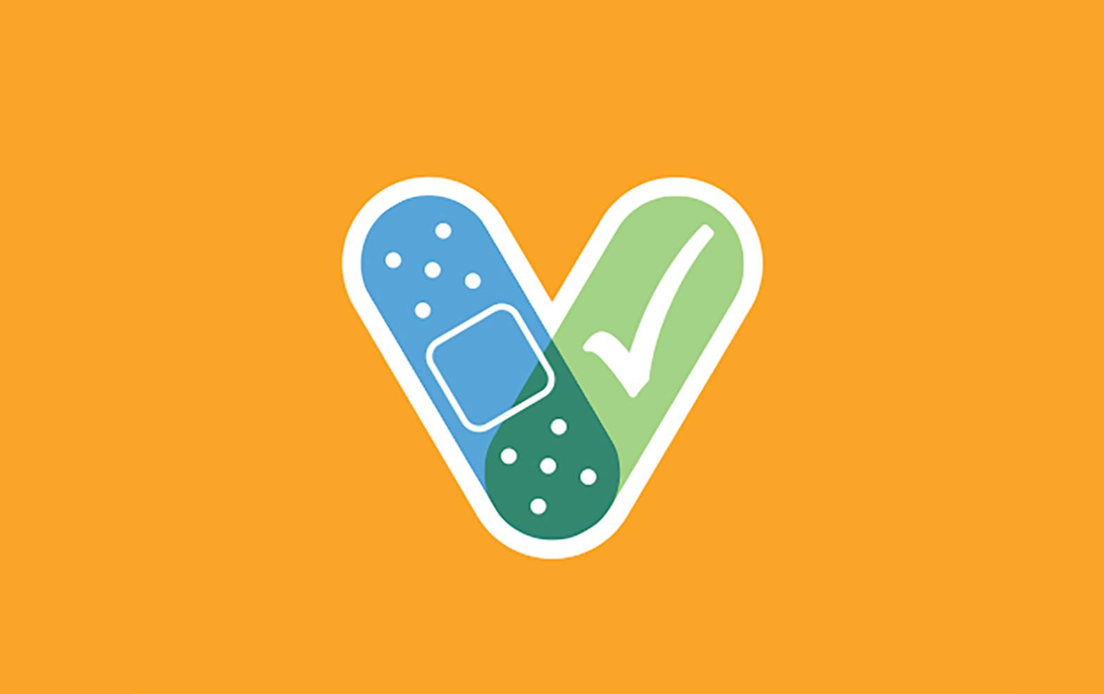 COVID-19 vaccine sticker