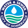 Seal for the Water and Sewer Department for the City of Somerville.