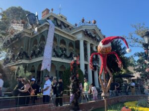 Disneyland Haunted Mansion line 2025