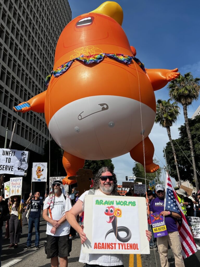 No Kings 3 - be3n Trump Blimp