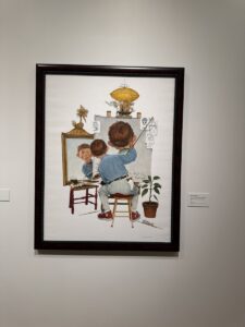 MAD Magazine Norman Rockwell parody