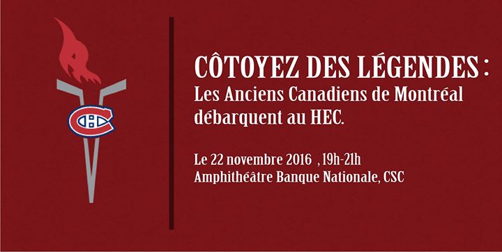 À la rencontre des Légendes des Canadiens de Montréal