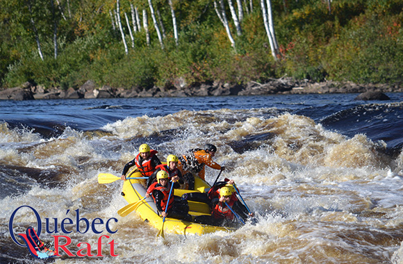 À partir de 65$ pour le choix d'une excursion en rafting ou d'une formation en kayak de rivière chez Québec Raft