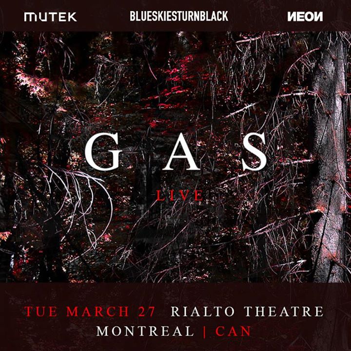 03.27 • GAS [Wolfgang Voigt] • Invités - Théatre Rialto