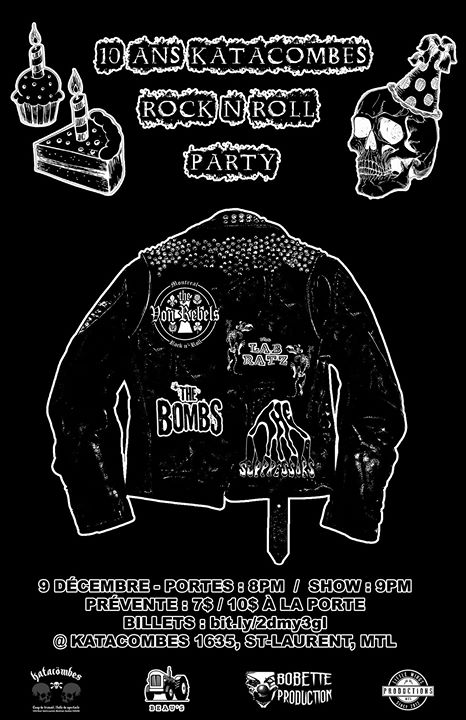 10 ans Katacombes - Rock ‘n’ Roll Party