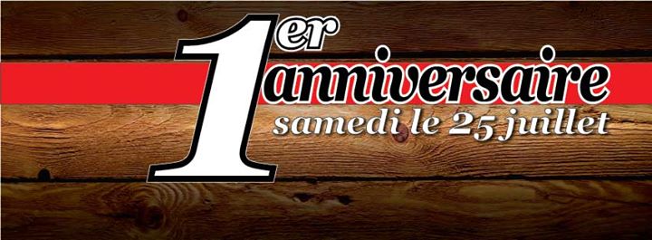 1er anniversaire de la brasserie!