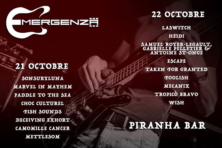 1st Step Emergenza Montréal #1 & 2