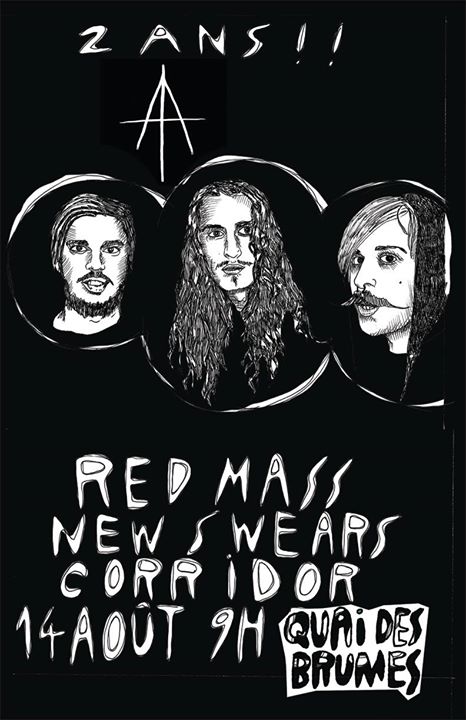 -- 2 ANS AA -- RED MASS + CORRIDOR + NEW SWEARS