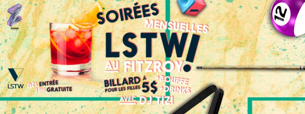 Soirée LSTW au Fitzroy