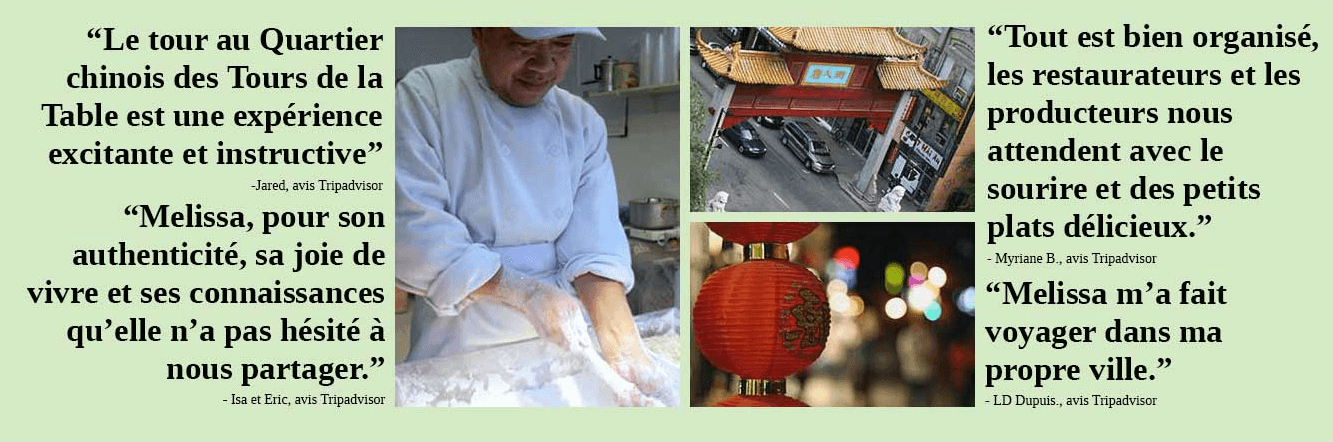 Tour du Quartier Chinois