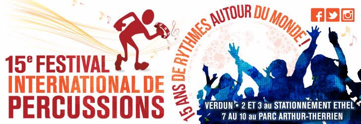 15e Edition Festival International de Percussions
