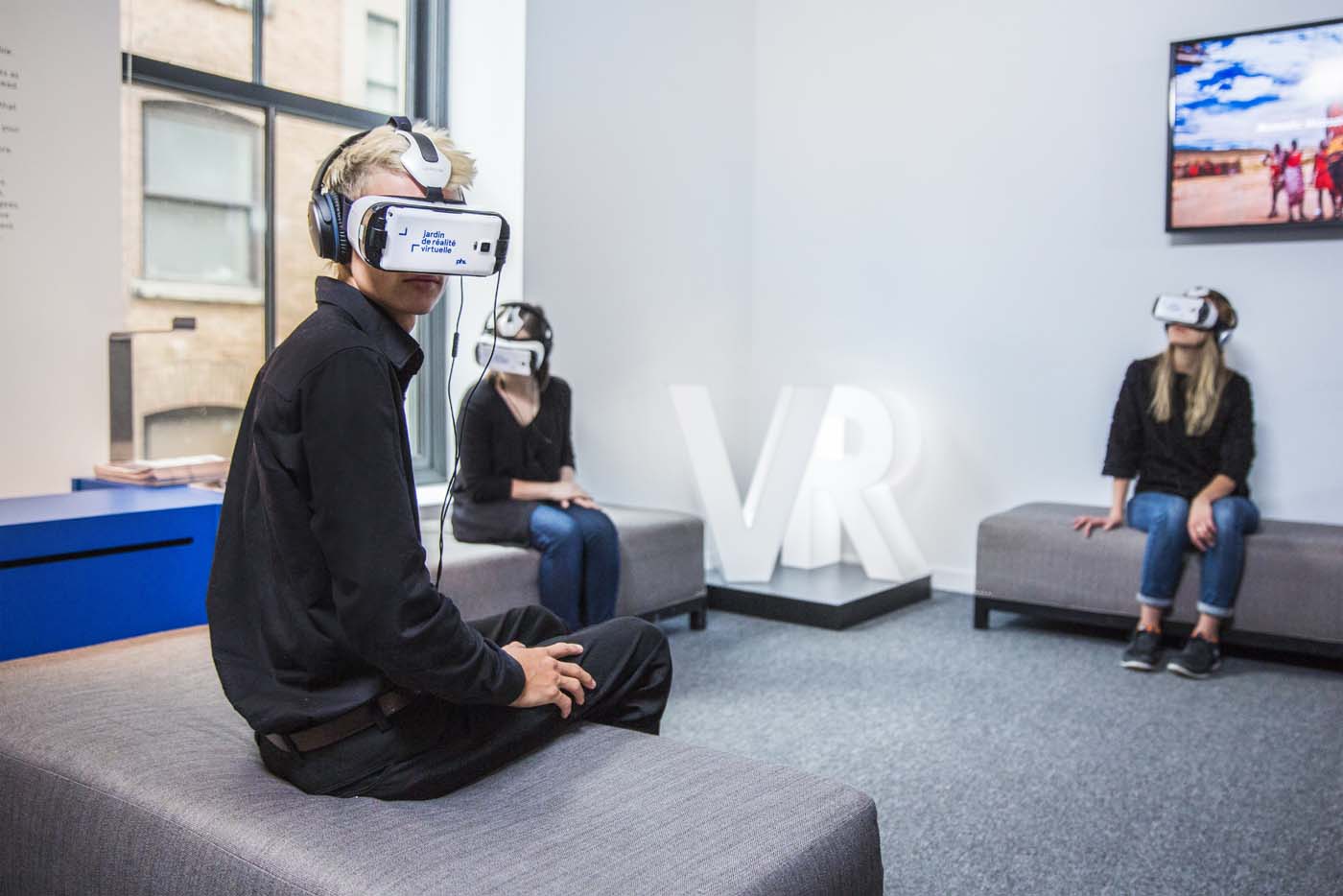 Jardin de réalité virtuelle : 100% animation