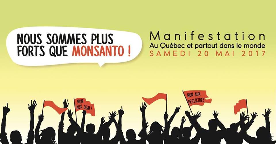 Marche "Nous sommes plus forts que Monsanto!" - 2017