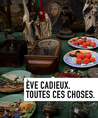 Eve Cadieux. Toutes ces choses
