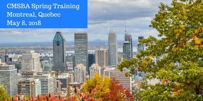2018 CMSBA Spring Training - Montreal