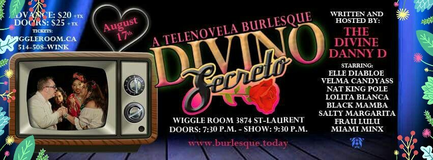 Divino Secreto: a telenovela burlesque