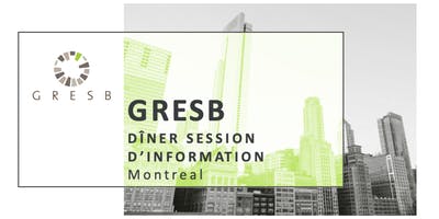 2019 GRESB Dîner Session d'information - Montreal