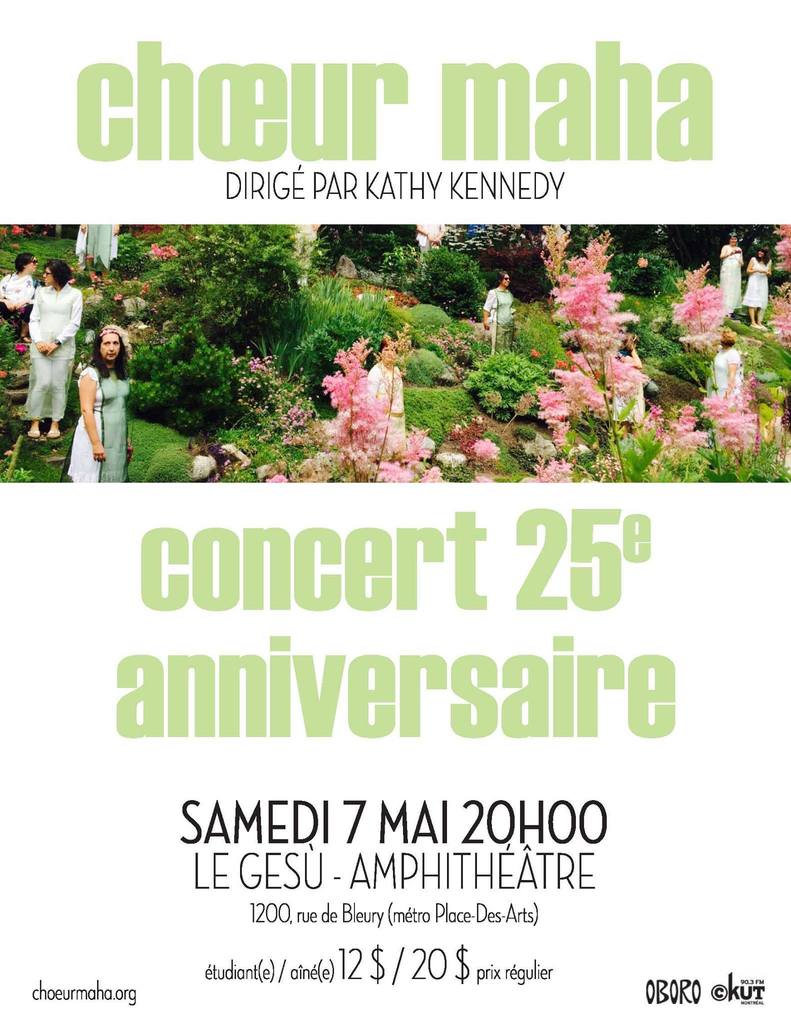 25e Anniversaire de Choeur Maha