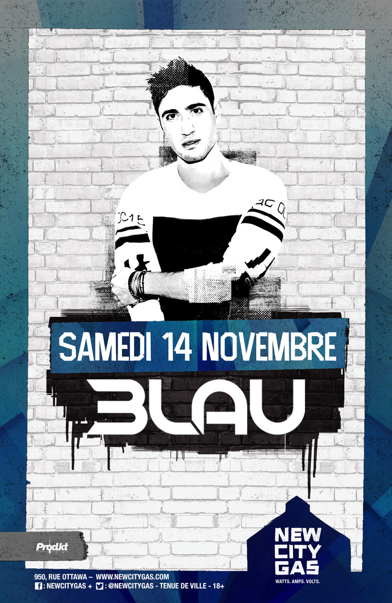 3LAU au New City Gas | Samedi 14 Novembre