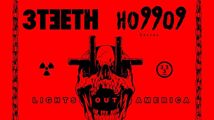 3TEETH + Ho99o9 (Horror) w/ Street Sects - Montréal, QC