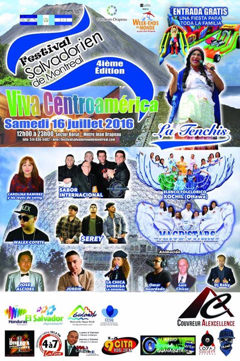 4to Festival Salvadoreno de Montreal 2016