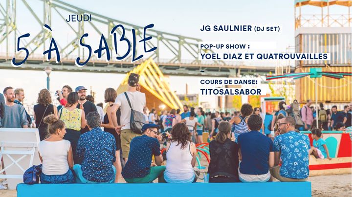 5 à sable spécial pop up - Village au Pied-du-Courant