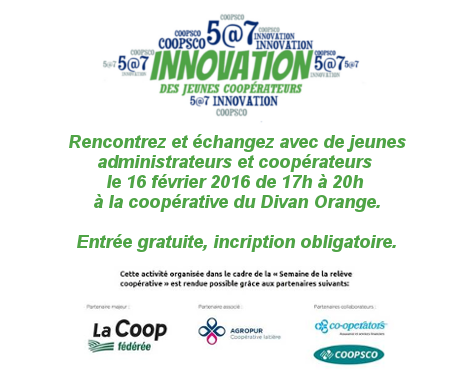 5@7 Innovation des jeunes coopérateurs