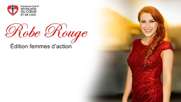 6 à 8 Robe Rouge de Montréal - édition femmes d'action