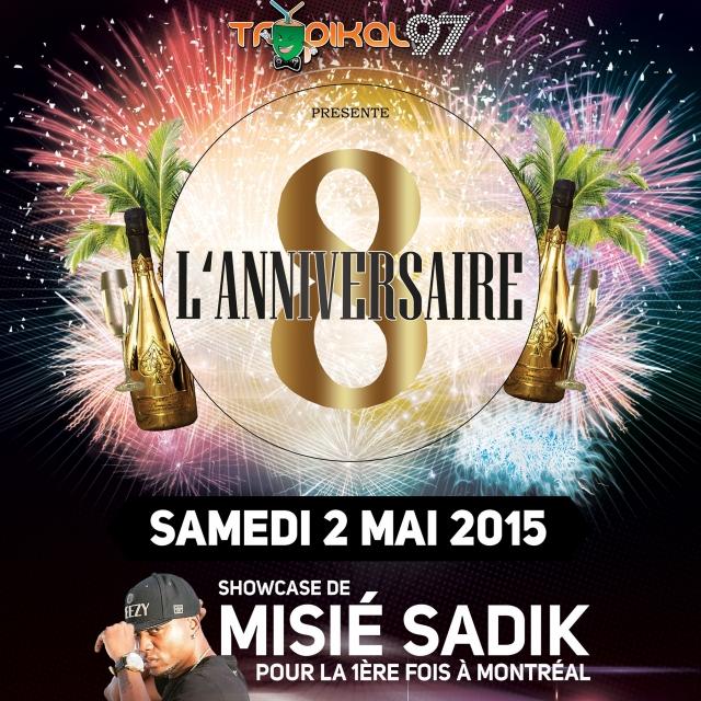 8 ans de Tropical97 | Showcase Misié Sadik