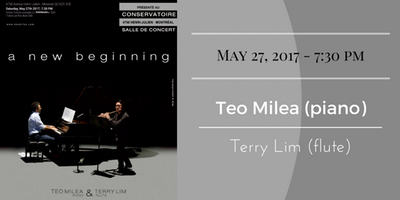 A New Beginning in Montreal - piano & flute