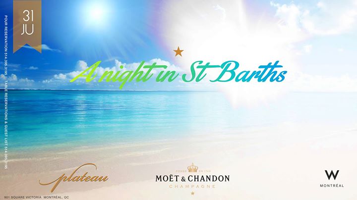 A night in St. Barths