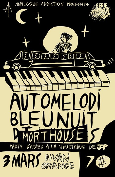 AA's Automelodi • Bleu Nuit • Morthouse • 30 ans JP