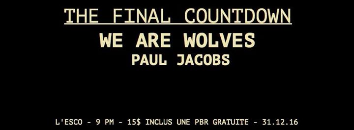 AA's Jour de l'An ††† We Are Wolves † Paul Jacobs †††