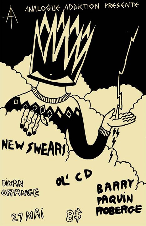 AA's NEW SWEARS † OL'CD † BARRY PAQUIN ROBERGE