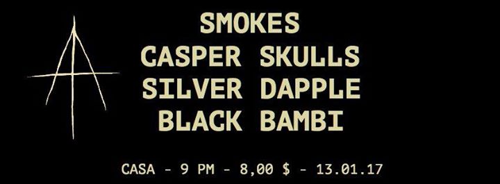 AA's Smokes † Casper Skulls † Silver Dapple † Black Bambi