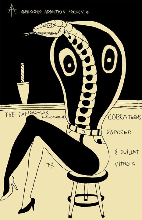 AA's The Sangomas (lancement) † Cobrateens † Disposer