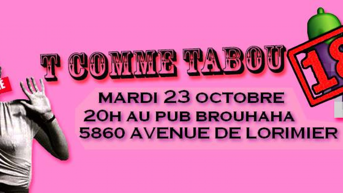 Abécédaire : T comme Tabou